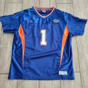 Colosseum Florida Gators #1 Jersey Blue Orange XL Kids
